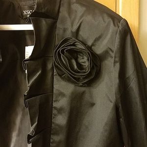 Crop black jacket